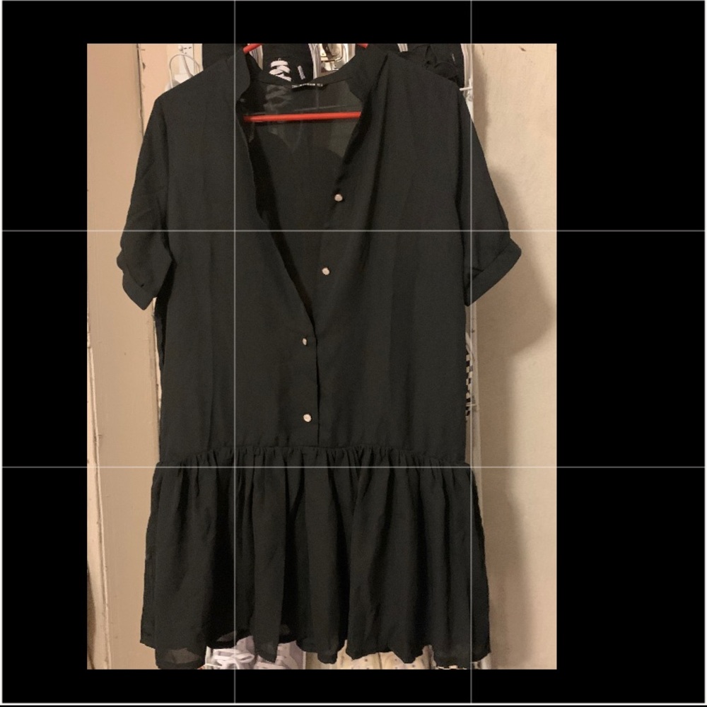 button up dress